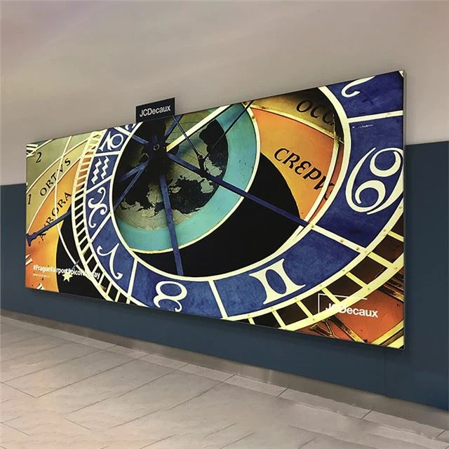 Polyester Backlit Fabric Banner 180gsm